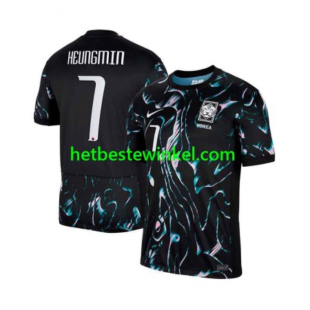 Zuid-Korea Heungmin 7 Voetbalshirts Uit 2024